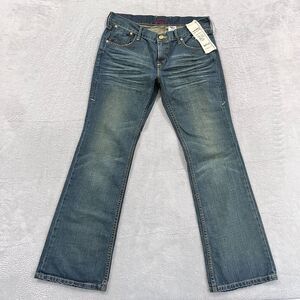 VTG Levis Bootcut Jeans Women's 11M Low‎ Rise Flare Y2K EUC Blue 32x32